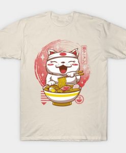 Maneki Neko t-shirt N27SR