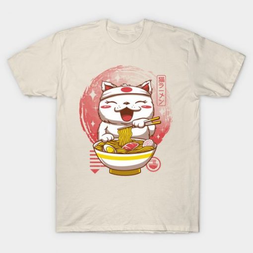 Maneki Neko t-shirt N27SR