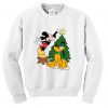 Mickey and Pluto christmas sweatshirt AY21N