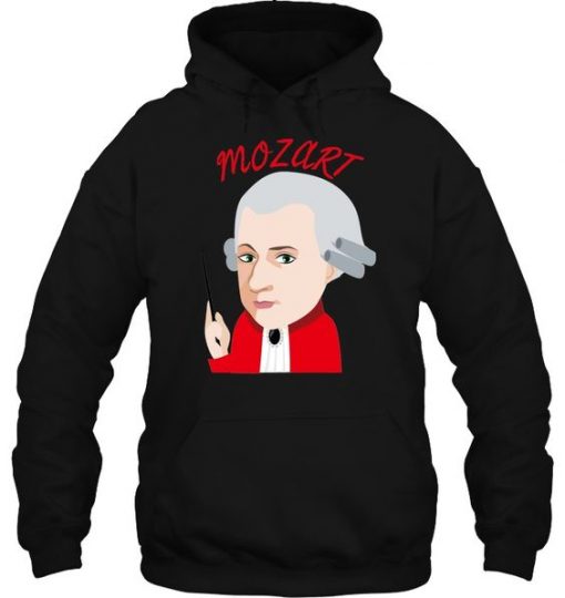 Mozart Classical Music Hoodie FD30N