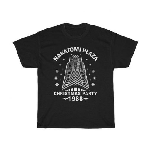 Nakatomi Christmas Party 1988 T Shirt ER12N