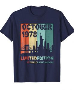 October 1978 T-Shirt N28VL