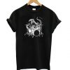 Octopus Playing Drums T shirt SR7N