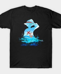 One Piece Strawhat on Sea T-Shirt N25EL