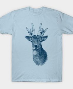 Deer Party Animal T Shirt FD4N