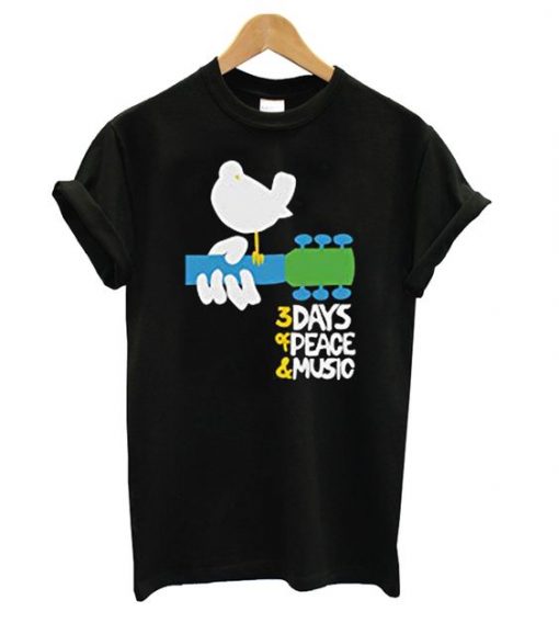 Peace & Music T shirt SR7N