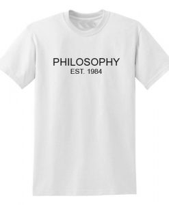 Philosophy T-Shirt DN20N