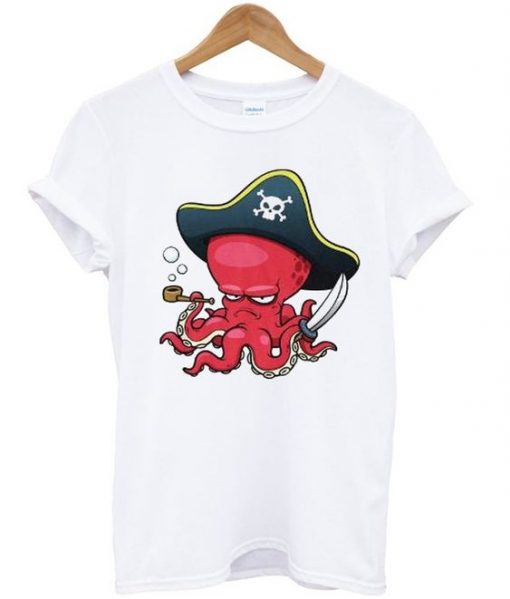 Pirate octopus t-shirt SR12N