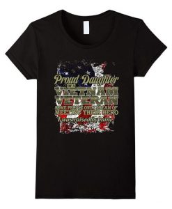 Proud Daughter Vietnam Hero Tshirt EL4N