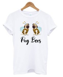 Pug Bees T Shirt SR7N