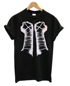 Punk Taped Fist T shirt N14SR