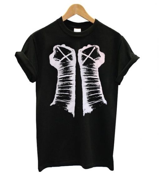 Punk Taped Fist T shirt N14SR