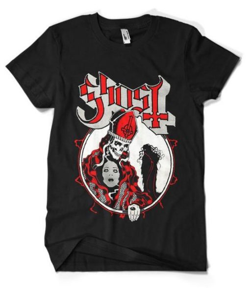 Red Ghost Band T-Shirt N28VL