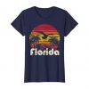 Retro Florida Beach Tshirt N27FD