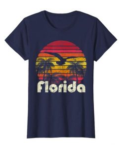 Retro Florida Beach Tshirt N27FD