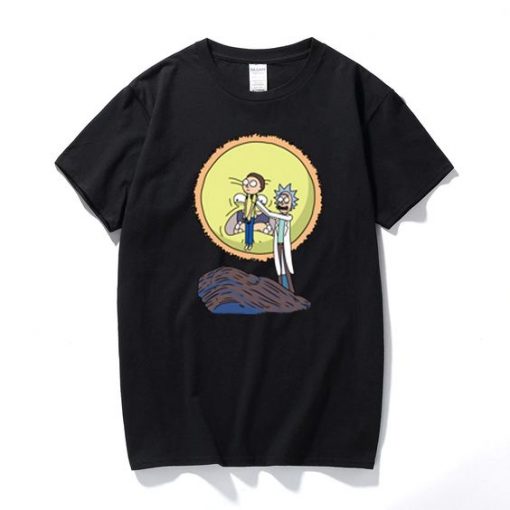 Rick and morty themed t-shirt FD30N