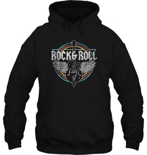 Rock Roll Guitar Hoodie FD30N