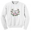 Rose White Sweatshirt FD30N