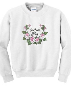 Rose White Sweatshirt FD30N