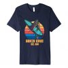 Santa Cruz California Retro Tshirt N27FD