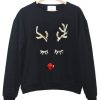 Sequin deer Sweatshirt FD30N