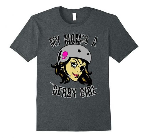 Skates Moms Skating Girl T-Shirt ER7N