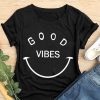 Smile Good Vibes T Shirt N23SR