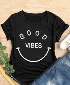 Smile Good Vibes T Shirt N23SR