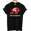 Stand With Hong Kong Black T Shirt SR7N