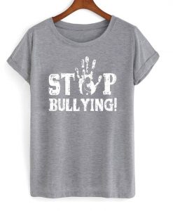 Stop bullying t-shirt SR12N