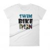 Swim Bike Run T Shirt SR14N
