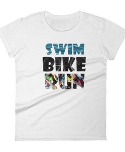 Swim Bike Run T Shirt SR14N