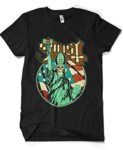 USA Ghost Band T-Shirt N28VL