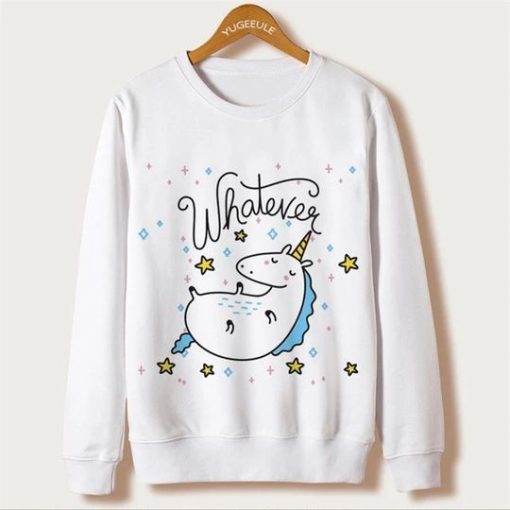 Unicorn Print Sweatshirt FD30N