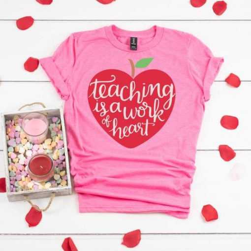 Valentines Day Teacher T-Shirt VL7N