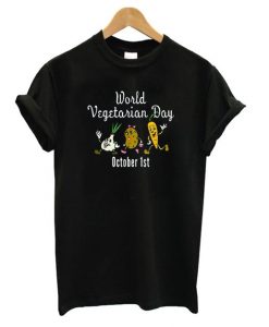 Vegetarian Day T Shirt N14SR