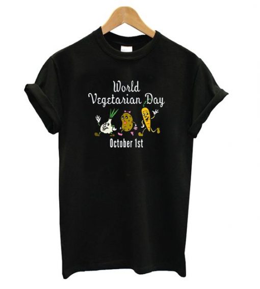 Vegetarian Day T Shirt N14SR