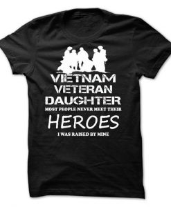 Vietnam Veteran Daughter Tshirt EL4N