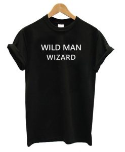Wild Man Wizard T shirt SR7N