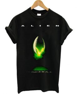 alien in space nobody Tshirt EL29N