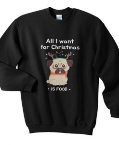 all i want christmas sweatshirt AY21N