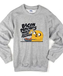 bacon pancakes makin' swearshirt AY21N