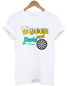 beer and darts t-shirt EL29N