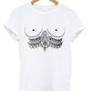 boob tattoos t-shirt EL29N