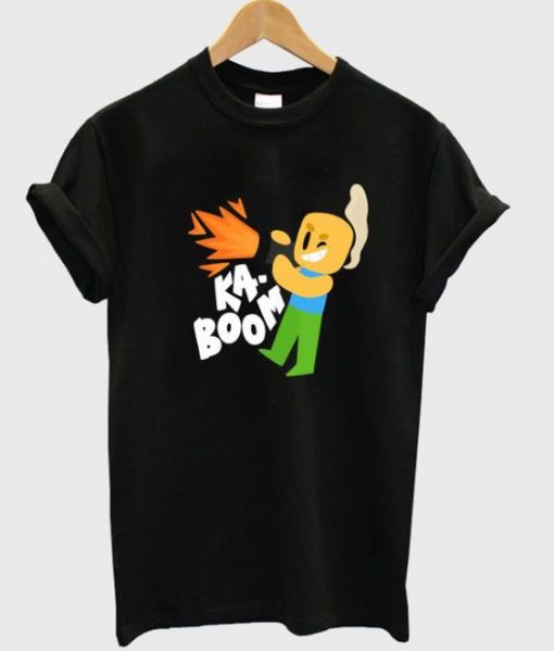 kaboom roblox t-shirt FD30N