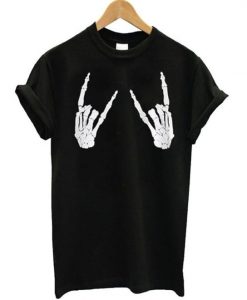 metal hand T-shirt N22ER