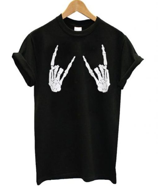 metal hand T-shirt N22ER