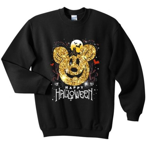 mickey happy halloween sweatshirt AY21N