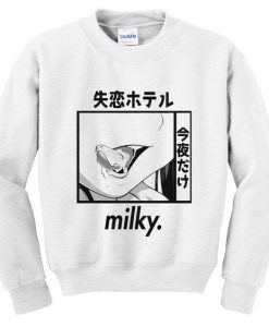 milky sweatshirt Fd30N