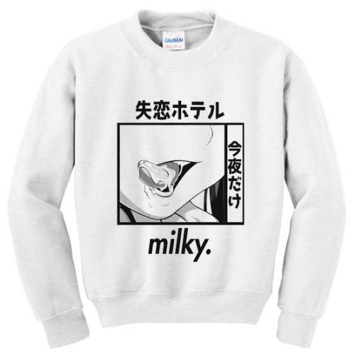 milky sweatshirt Fd30N